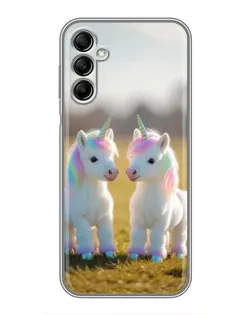 Чохол для Samsung Galaxy A14 5G з картинкою «Пара єдинорогів»
