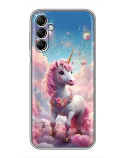 Чохол для Samsung Galaxy A14 5G з картинкою «Єдиноріг серед хмар»