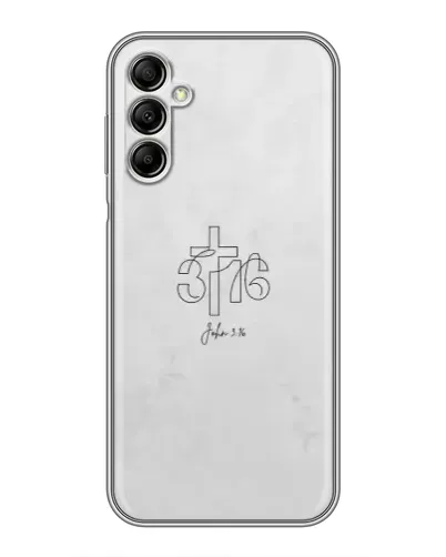 Чохол для Samsung Galaxy A14 5G з картинкою «Івана 3:16 Хрест»