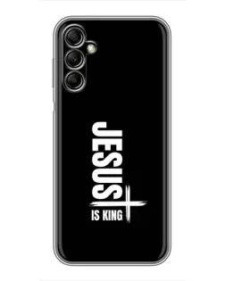 Чохол для Samsung Galaxy A14 5G з картинкою «Вертикаль віри Jesus»