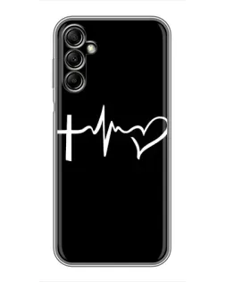 Чехол для Samsung Galaxy A14 5G с картинкой «Пульс веры»
