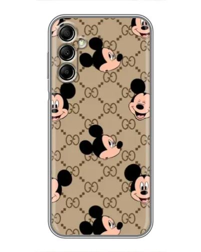 Чохол для Samsung Galaxy A14 5G з картинкою «Брендовий паттерн Міккі»
