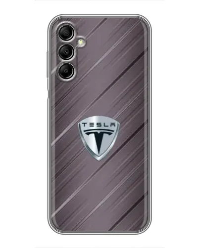 Чохол для Samsung Galaxy A14 5G з картинкою «Металева текстура Tesla»