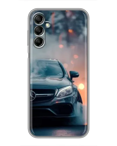 Чохол для Samsung Galaxy A14 5G з картинкою «Mercedes — нічне місто»