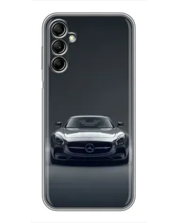 Чохол для Samsung Galaxy A14 5G з картинкою «Mercedes на чорному»