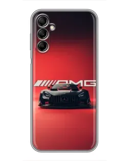 Чохол для Samsung Galaxy A14 5G з картинкою «Mercedes AMG — червона лінія»