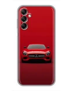 Чохол для Samsung Galaxy A14 5G з картинкою «Червоний Mercedes AMG»