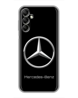 Чохол для Samsung Galaxy A14 5G з картинкою «Mercedes Silver Logo»