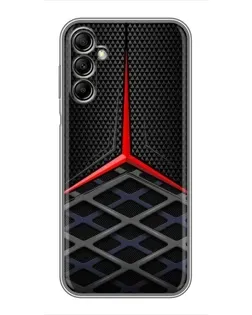 Чохол для Samsung Galaxy A14 5G з картинкою «Mercedes Carbon Grid»
