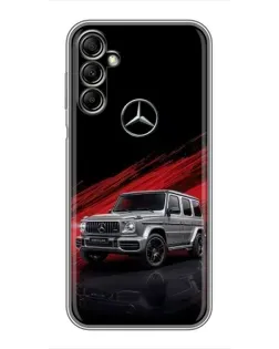 Чохол для Samsung Galaxy A14 5G з картинкою «Mercedes G-Class червоний»