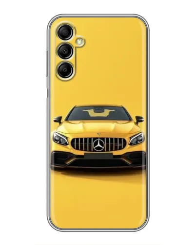Чохол для Samsung Galaxy A14 5G з картинкою «Жовтий Mercedes GT»