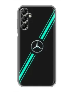 Чохол для Samsung Galaxy A14 5G з картинкою «Спортивні лінії Mercedes»