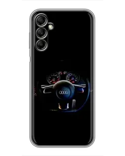 Чохол для Samsung Galaxy A14 5G з картинкою «Салон Audi — кермо» Чохол для Samsung Galaxy A14 5G з картинкою «Салон Audi — кермо»