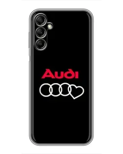 Чохол для Samsung Galaxy A14 5G з картинкою «Логотип Audi Heart» Чохол для Samsung Galaxy A14 5G з картинкою «Логотип Audi Heart»
