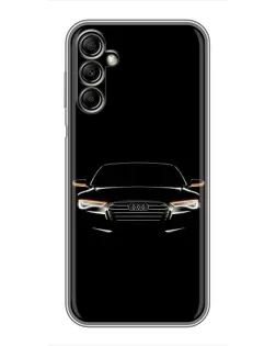 Чохол для Samsung Galaxy A14 5G з картинкою «Audi — нічний контур»