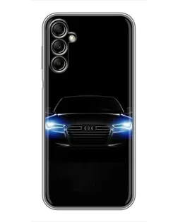 Чохол для Samsung Galaxy A14 5G з картинкою «Audi в неоні»