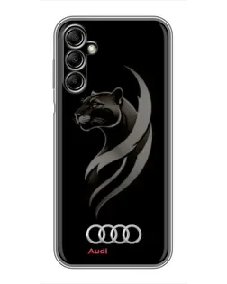 Чохол для Samsung Galaxy A14 5G з картинкою «Графіка — пантера та Audi»
