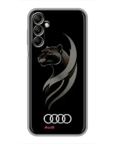 Чохол для Samsung Galaxy A14 5G з картинкою «Графіка — пантера та Audi»