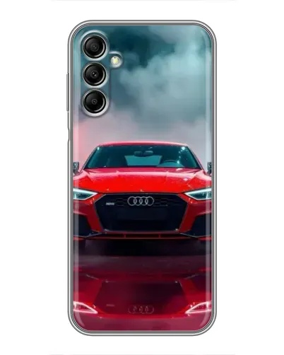 Чохол для Samsung Galaxy A14 5G з картинкою «Audi RS — червоний стиль»