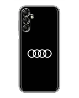 Чохол для Samsung Galaxy A14 5G з картинкою «Audi White Logo»