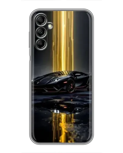 Чохол для Samsung Galaxy A14 5G з картинкою «Нічний Lamborghini драйв»