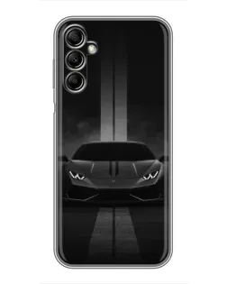 Чохол для Samsung Galaxy A14 5G з картинкою «Lamborghini симетрія доріг»
