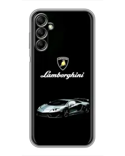 Чохол для Samsung Galaxy A14 5G з картинкою «Логотип Lamborghini класика»
