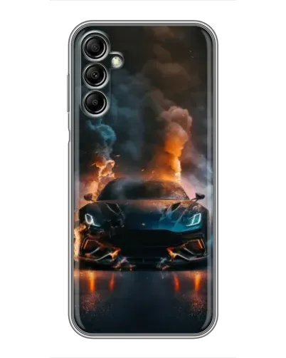 Чохол для Samsung Galaxy A14 5G з картинкою «Lamborghini димна естетика»