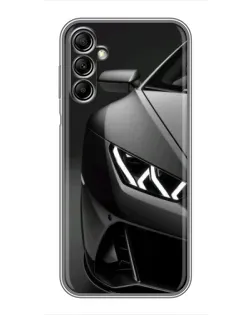 Чохол для Samsung Galaxy A14 5G з картинкою «Lamborghini фари деталізація»