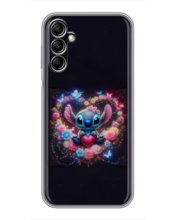 Чохол для Samsung Galaxy A14 5G з картинкою «Stitch у квітах» Чохол для Samsung Galaxy A14 5G з картинкою «Stitch у квітах»