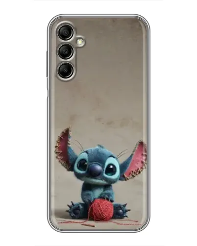 Чохол для Samsung Galaxy A14 5G з картинкою «Стіч на чоричневому фоні»