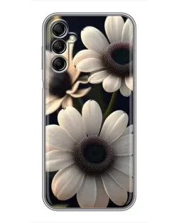 Чохол для Samsung Galaxy A14 5G з картинкою «Білі маргаритки макро»