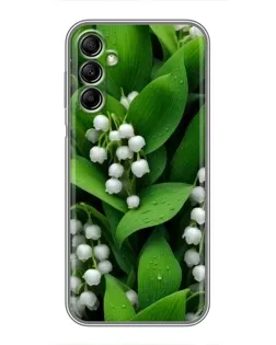 Чохол для Samsung Galaxy A14 5G з картинкою «Конвалії в зелені»