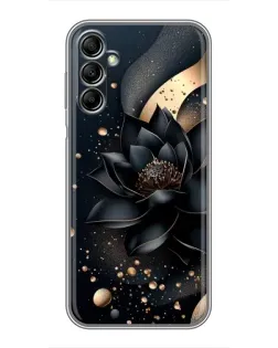 Чохол для Samsung Galaxy A14 5G з картинкою «Чорний лотос»