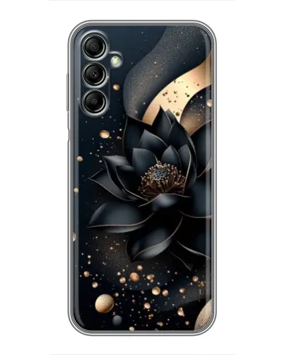 Чохол для Samsung Galaxy A14 5G з картинкою «Чорний лотос»