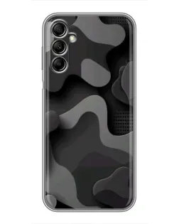 Чохол для Samsung Galaxy A14 5G з картинкою «Темний абстрактний камуфляж»