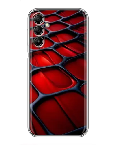 Чохол для Samsung Galaxy A14 5G з картинкою «Червона глянцева сітка» Чохол для Samsung Galaxy A14 5G з картинкою «Червона глянцева сітка»