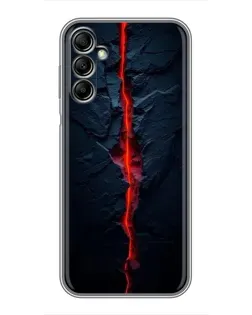 Чохол для Samsung Galaxy A14 5G з картинкою «Червона лавова тріщина»