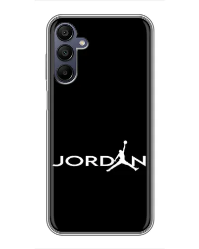 Чехол для Samsung Galaxy A15 (A155) с картинкой «Jordan White Logo»