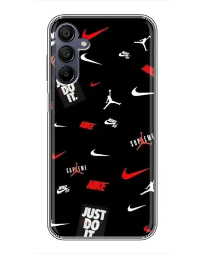 Чехол для Samsung Galaxy A15 (A155) с картинкой «Nike Mix Pattern»