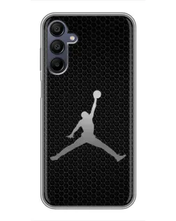 Чехол для Samsung Galaxy A15 (A155) с картинкой «Jordan Dark Carbon»