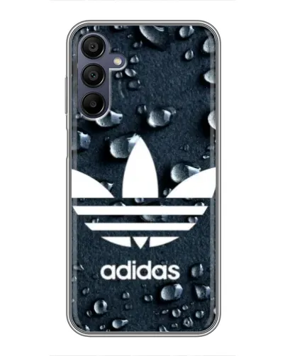 Чехол для Samsung Galaxy A15 (A155) с картинкой «Adidas Trefoil Blue»