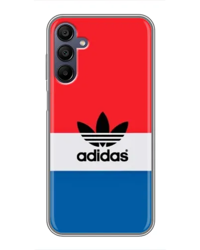 Чехол для Samsung Galaxy A15 (A155) с картинкой «Ретро блоки Adidas»