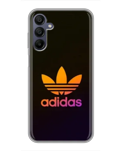 Чехол для Samsung Galaxy A15 (A155) с картинкой «Градиент Adidas»