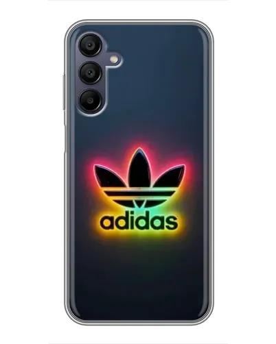 Чехол для Samsung Galaxy A15 (A155) с картинкой «Неоновый Adidas»