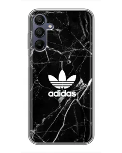 Чехол для Samsung Galaxy A15 (A155) с картинкой «Белый мрамор Adidas»