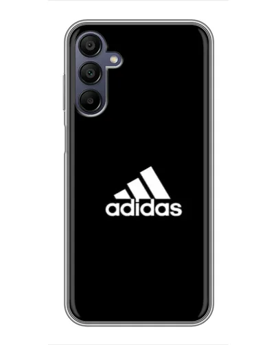 Чехол для Samsung Galaxy A15 (A155) с картинкой «Черная классика Adidas»