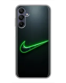 Чохол для Samsung Galaxy A15 (A155) з картинкою «Неоновий контур Nike» Чохол для Samsung Galaxy A15 (A155) з картинкою «Неоновий контур Nike»