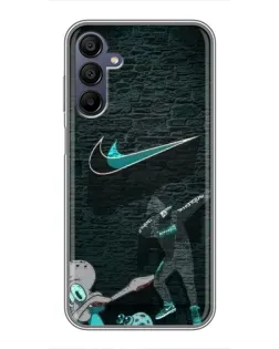 Чехол для Samsung Galaxy A15 (A155) с картинкой «Спортивный арт Nike»