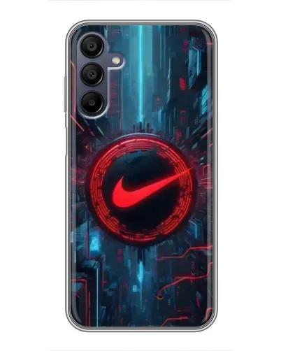 Чехол для Samsung Galaxy A15 (A155) с картинкой «Техногенный стиль Nike» Чехол для Samsung Galaxy A15 (A155) с картинкой «Техногенный стиль Nike»